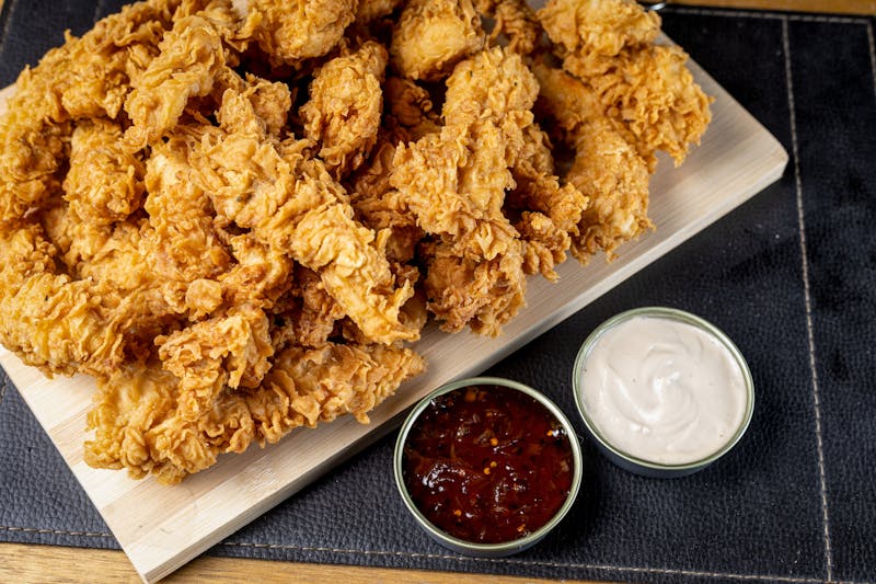 3-Piece Chicken Tenders with dipping sauce
